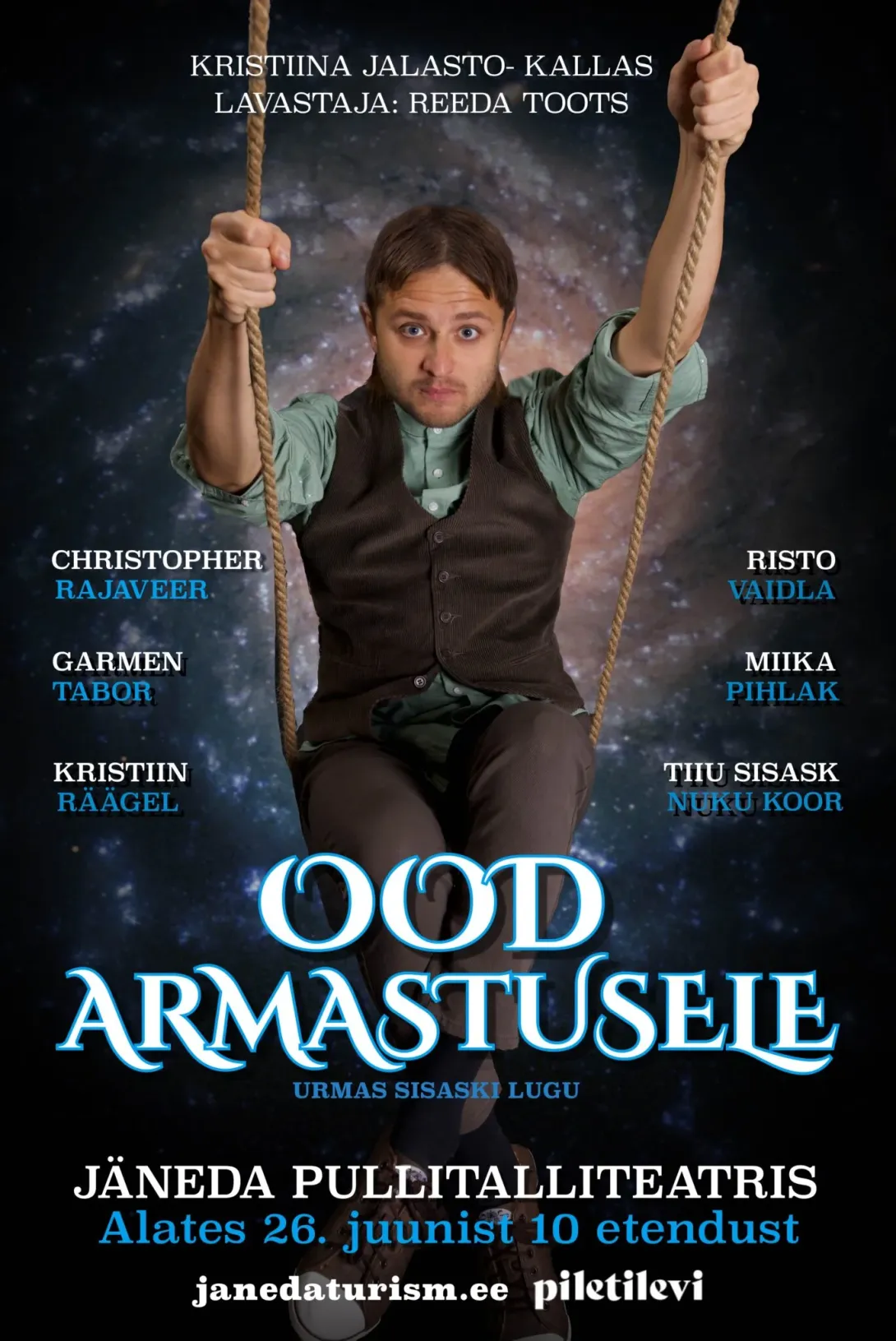 Teatriretk Jänedale „Ood armastusele. Urmas Sisaski lugu” vaatama